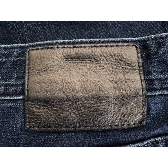 AG Adriano Goldschmied Everett Slim Straight Denim Jeans Dark Wash AG Pockets 33 - Picture 4 of 7